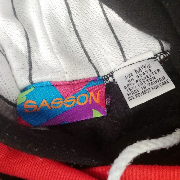 Intage Womans Med 10/12 Sasson Hoodie Sweatshirt - Picture 3 of 8